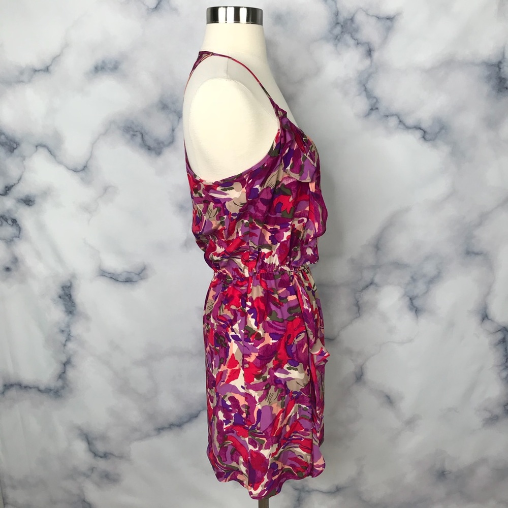 Parker Silk Ruffle Mini Dress - Picture 5 of 8